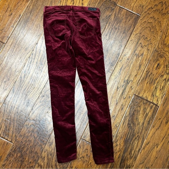 Ag Adriano goldschmied the super skinny velvet legging - Picture 2 of 7